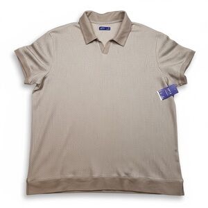 NWT Apt. 9 Men's Tan Polo Shirt XXL